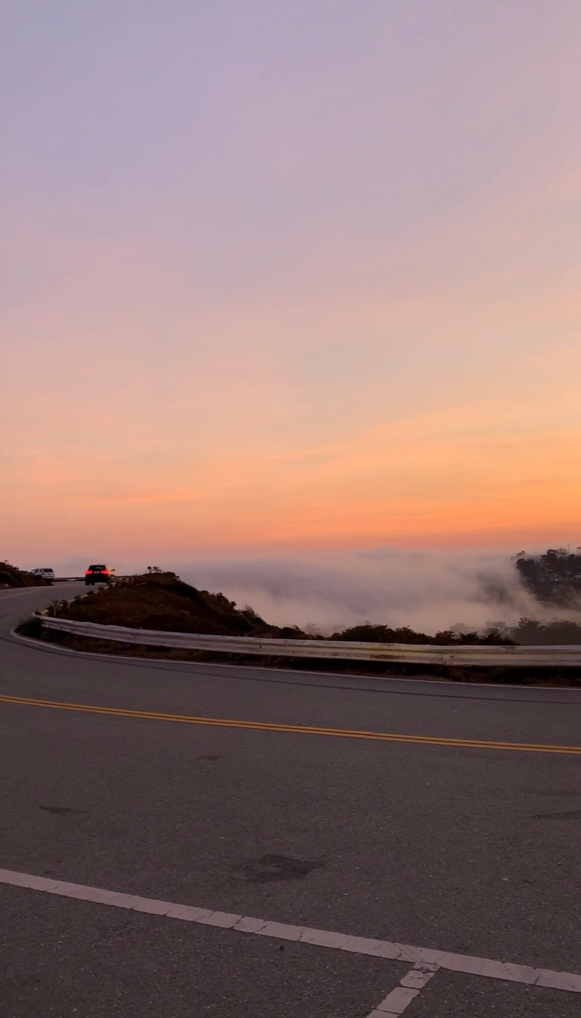 Twin peaks in San Francisco